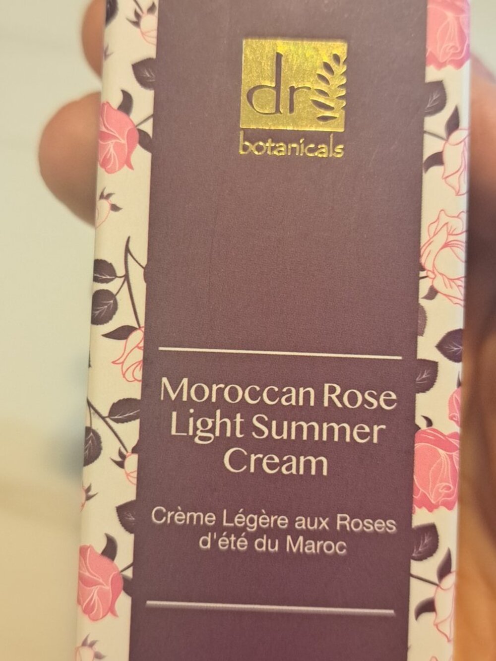 DR BOTANICALS MOROCCAN ROSE LIGHT SUMMER CREAM